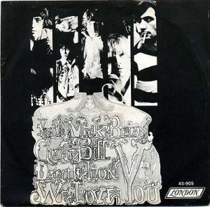 We Love You single cover by The Rolling Stones