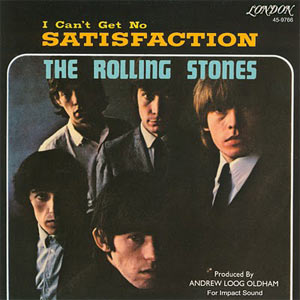 US cover of (I Can't Get No) Satisfaction from 1965